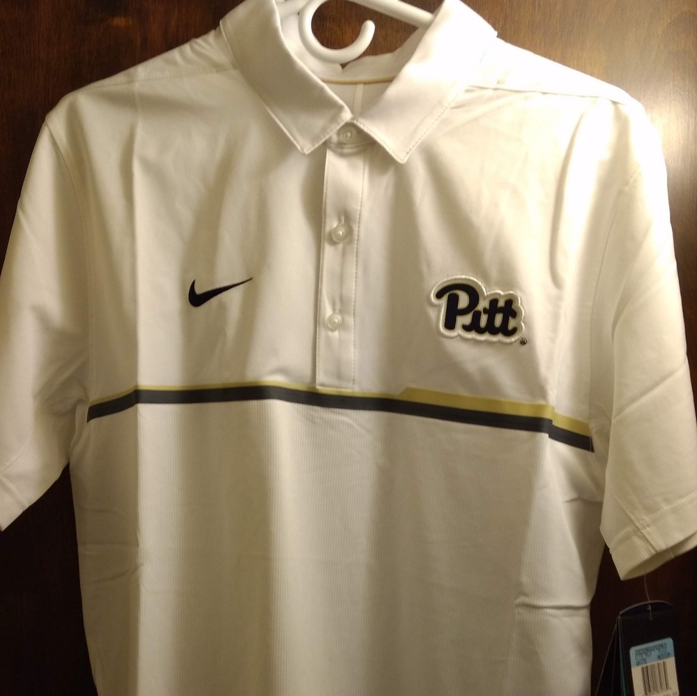 Nike Pitt Coaches Polo Golf Shirt Men's M